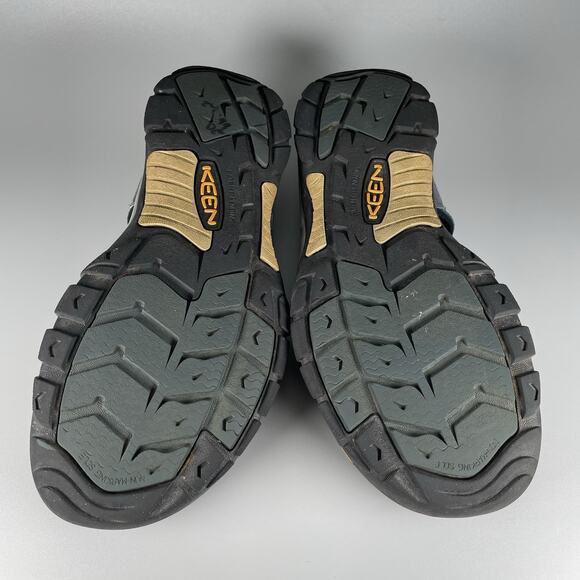 Keen Newport H2 Men’s Size 9.5 Blue Black Slip Sandals Waterproof Hiking Shoes - Picture 4 of 9